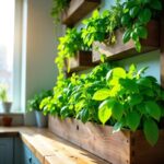 Quais São as Melhores Plantas para Hortas Verticais na Cozinha